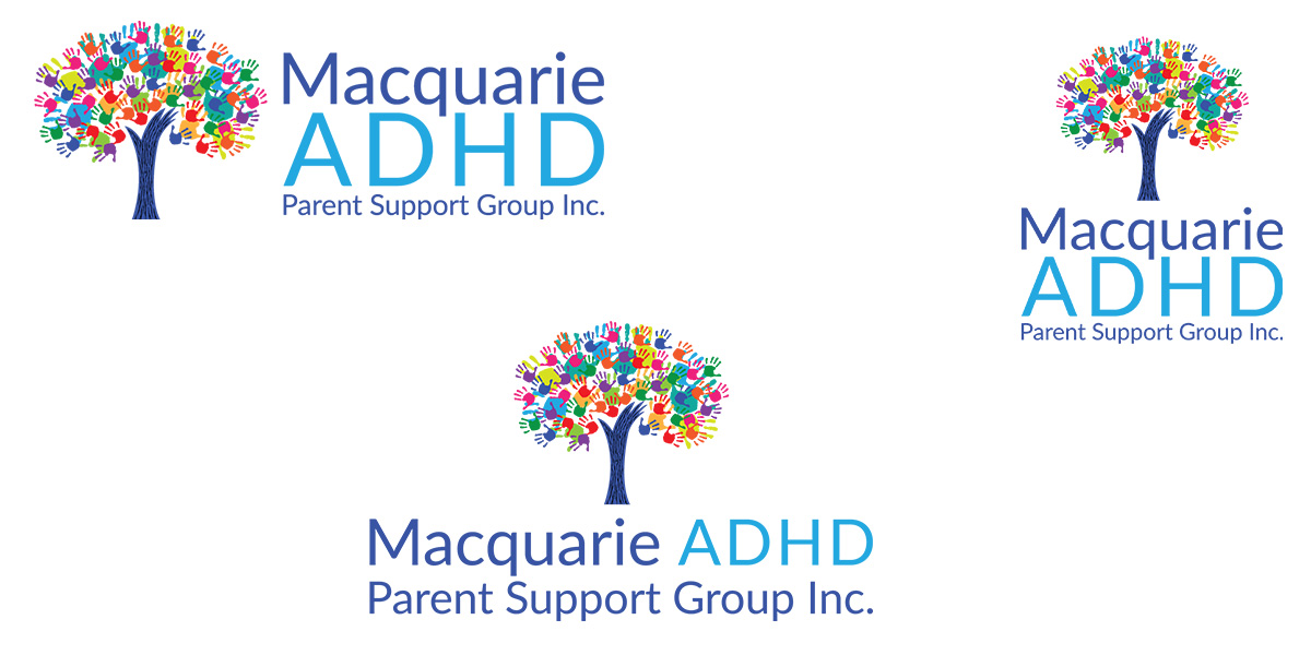 Logo branding of ADHD Macquarie